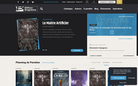 Bragelonne | Bienvenue aux Editions Bragelonne Littérature Imaginaire