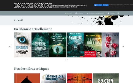 Encre Noire | Critiques de livres et de bande dessinées gratuites