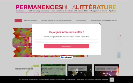 Permanencesdelalitterature | Permanences de la littérature Association littérature