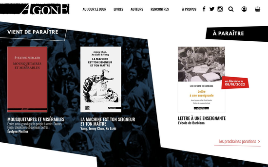 Agone | Éditions Agone