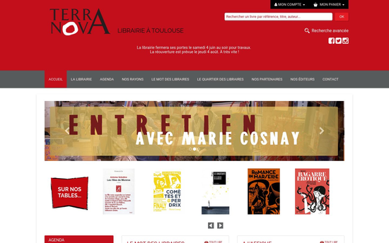 Librairie terranova | Terra Nova
